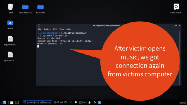 Ethical Hacking: Learn The Art of Hacking Using Python3 - Screenshot_04