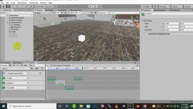 Animations In Unity using Unity Timeline – Screenshot 2