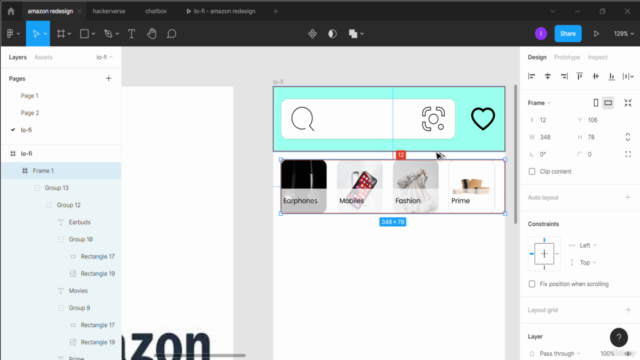 Redesigning Amazon App Using Figma – Screenshot 4