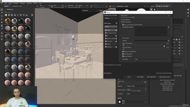 Texturing a Complete Scene in Substance 3D Painter – Screenshot 2