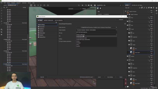 Texturing a Complete Scene in Substance 3D Painter – Screenshot 3