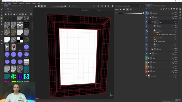 Texturing a Complete Scene in Substance 3D Painter – Screenshot 4