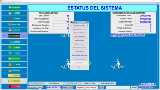 Restaurant POS - Visual Foxpro 10 AVANCED(VFPA)64Bit y MySQL – Screenshot 4