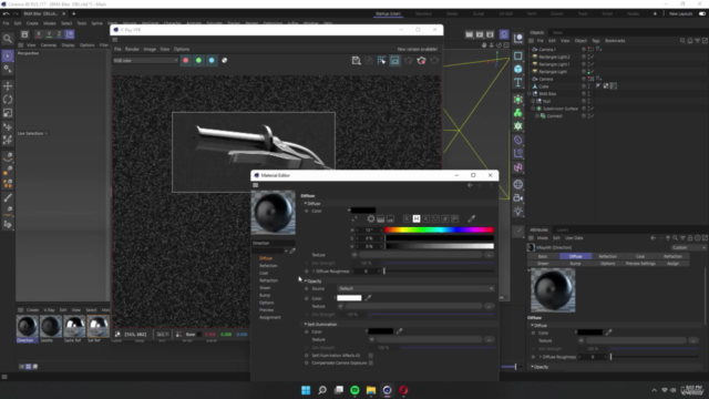 Bike Modeling and Rendering with Cinema 4D and V-Ray 5 – Screenshot 3