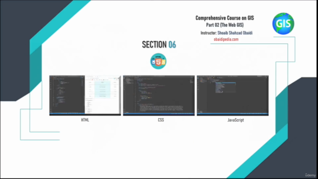 A Comprehensive Course on GIS (Part 2 - Web GIS) – Screenshot 1