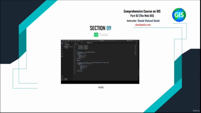 A Comprehensive Course on GIS (Part 2 - Web GIS) – Screenshot 2