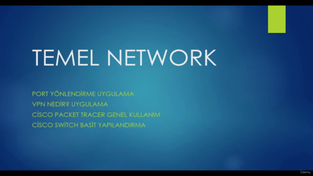 Temel Network Eğitimi | Ağlara Giriş – Screenshot 4