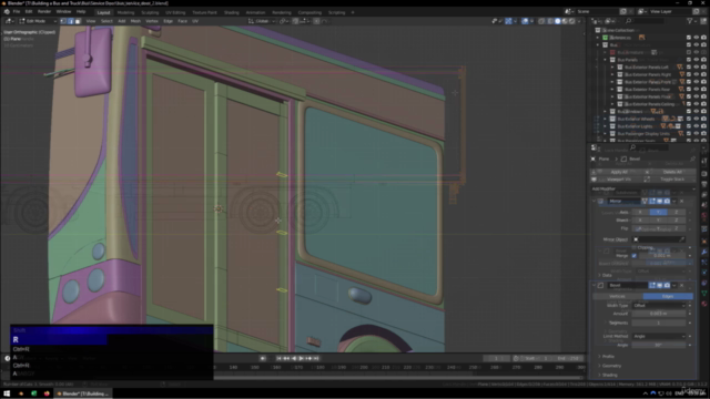 Guide for Building a Bus and Truck in Blender – Screenshot 3