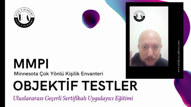 MMPI-Objektif Testler Uygulayıcı Eğitimi Global Sertifikalı – Screenshot 1