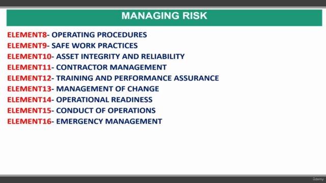 Process Safety Management (PSM) Elements & Expectations – Screenshot 4