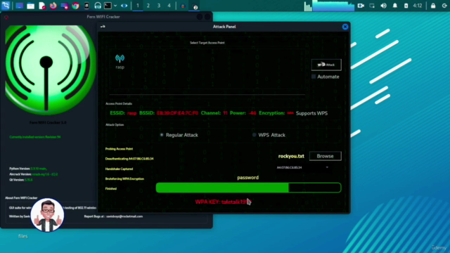 اختبار الاختراق على الراسبري باي – Screenshot 2
