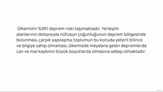 Deprem Zararlarından Korunma Eğitimi – Screenshot 4