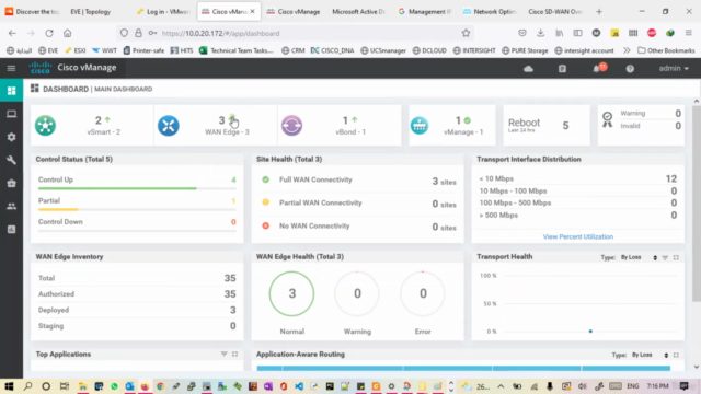 Cisco SD-WAN LAB – Screenshot 4