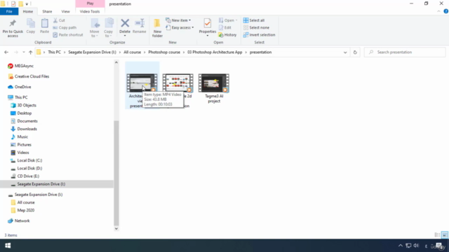 فوتوشوب معماري Post Production Photoshop – Screenshot 4