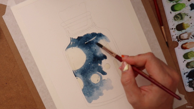 La magia de la acuarela experimental – Screenshot 3