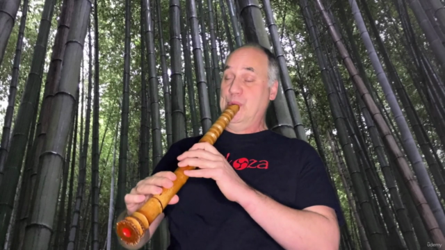 Learn to play the Shakuhachi: Songs from Fukuda Rando part 2 – Screenshot 1