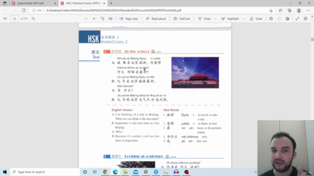 Çince HSK 2 Kursu: Konu Anlatımı ve HSK Soru Çözümleri - Screenshot_01