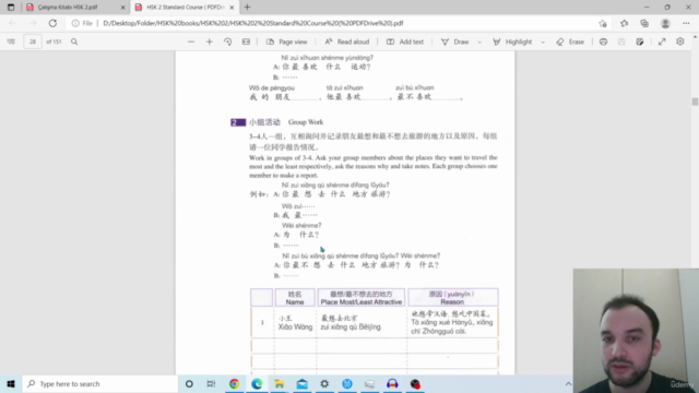 Çince HSK 2 Kursu: Konu Anlatımı ve HSK Soru Çözümleri - Screenshot_02