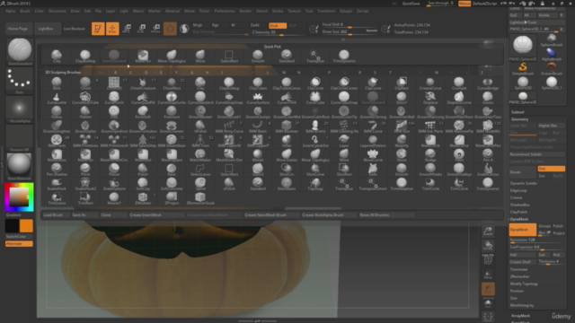 Yeni Başlayanlar İçin Baştan Sona Zbrush Kursu – Screenshot 2