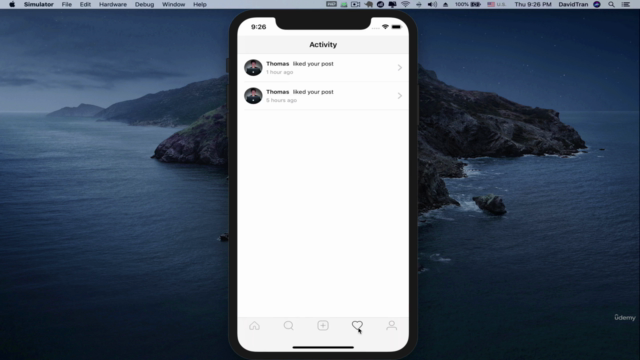 Build Instagram to Master SwiftUI and Firestore - Screenshot_03