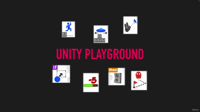 مدخل لتطوير الالعاب (بدون برمجة) للمبتدئين Unity Playground – Screenshot 2