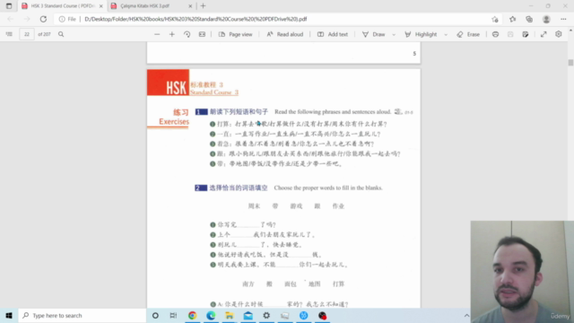 Çince HSK 3 Kursu: Konu Anlatımı ve HSK Soru Çözümleri - Screenshot_02