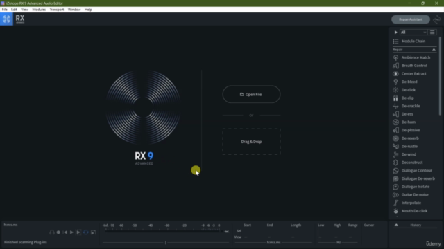 iZotope RX 9: From 0 to Hero – Screenshot 1