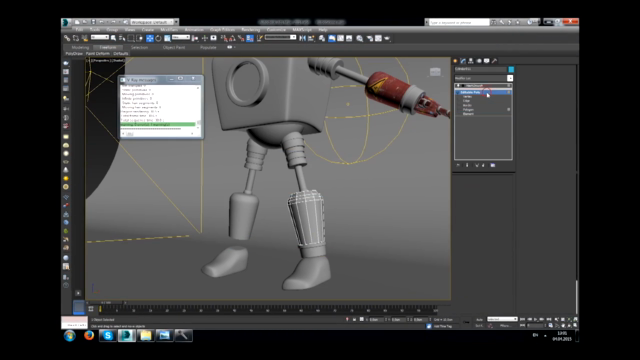 Creating and animating character with clothes 3ds Max and MD – Screenshot 4