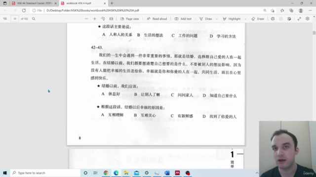 Çince HSK 4 Kursu: Konu Anlatımı ve HSK Soru Çözümleri - Screenshot_03