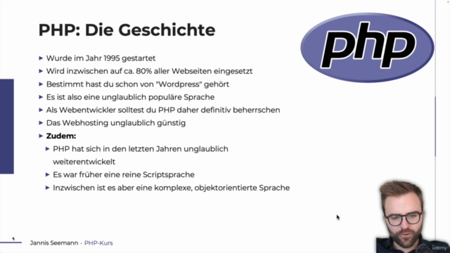 PHP: Der ultimative Komplettkurs für Webentwicklung mit PHP – Screenshot 2