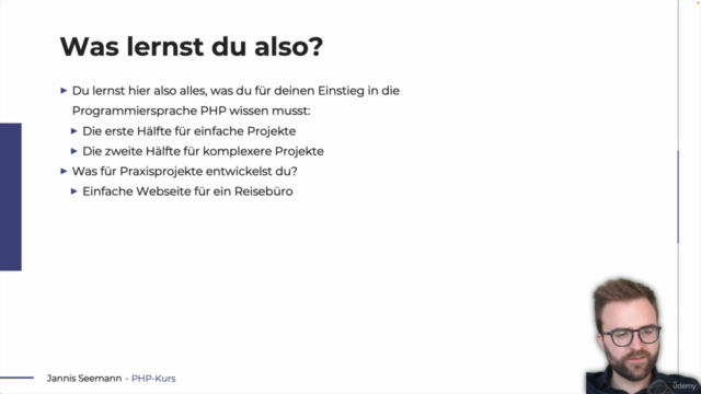 PHP: Der ultimative Komplettkurs für Webentwicklung mit PHP – Screenshot 4