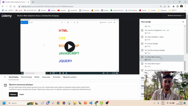 Modern Web Geliştirme Kursu | Sıfırdan İleri Seviyeye – Screenshot 1