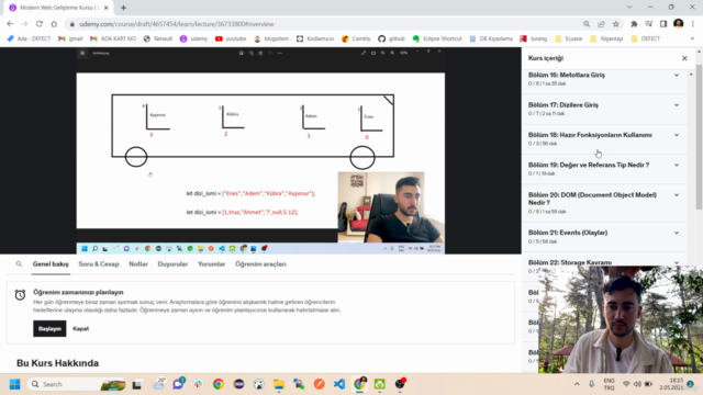 Modern Web Geliştirme Kursu | Sıfırdan İleri Seviyeye – Screenshot 2