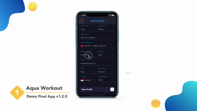 Create Flutter UI Screen & GetX Router - Workout Fitness App – Screenshot 2