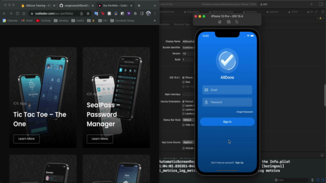 TODO-List App | iOS 15, SwiftUI, Firebase, MVVM, Git, GitHub – Screenshot 1