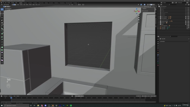 Creating a Kitchen Environment in Blender and Unreal Engine – Screenshot 3