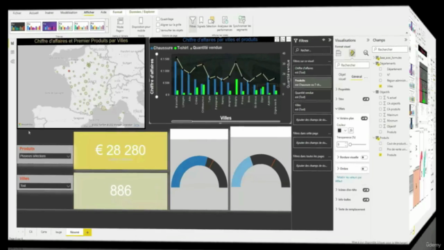 Microsoft Power BI : Créer vos propres visuels – Screenshot 1