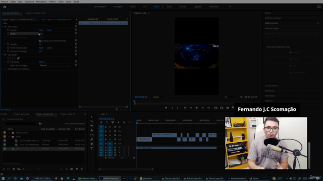 Adobe Premiere 2023 : Youtube e Instagram : Editando Vídeo - Screenshot_03