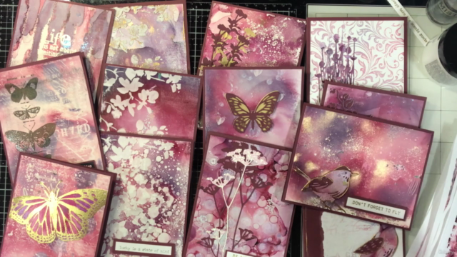 Gelli Printing with Alcohol Inks – Screenshot 4