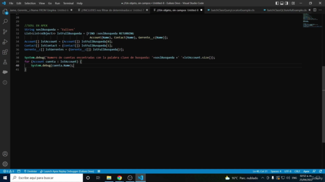 Programador Salesforce Intermedio 2022 (Español) – Screenshot 4