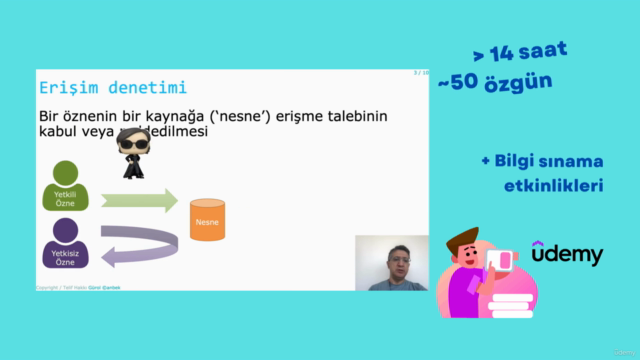 A-Temelden İleri Bilgi Güvenliği / Siber Güvenlik: TEMELLER – Screenshot 3