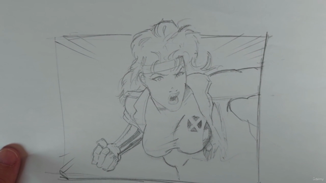 LES COMICS: Croquis, encrage et couleur – Screenshot 1