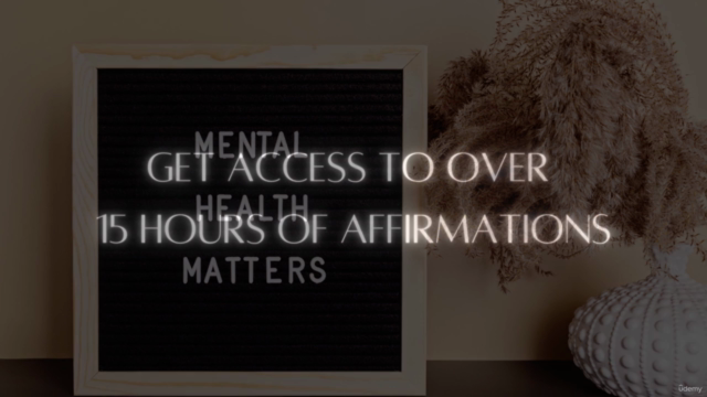 Advanced Affirmations For Self-Healing | Certificate Course – Screenshot 3