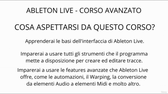 Impara a usare Ableton Live 12 e versioni precedenti – Screenshot 3