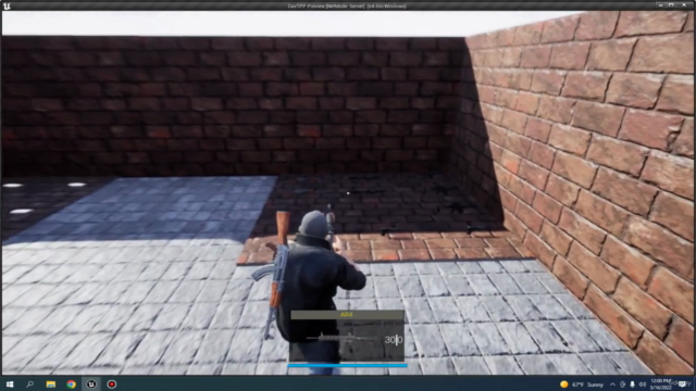 Unreal Engine 4 Blueprints - TPS Multiplayer DavShooter – Screenshot 2