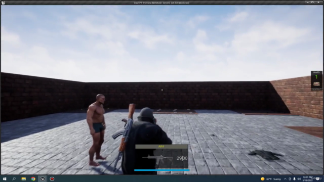 Unreal Engine 4 Blueprints - TPS Multiplayer DavShooter – Screenshot 3