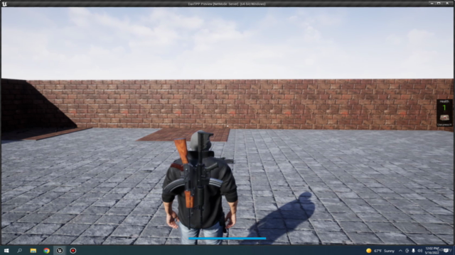 Unreal Engine 4 Blueprints - TPS Multiplayer DavShooter – Screenshot 4