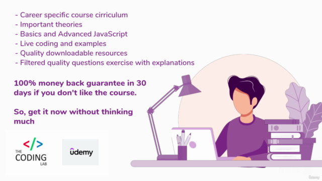 2025 JavaScript Understanding Fundamentals and Job Prep. – Screenshot 4