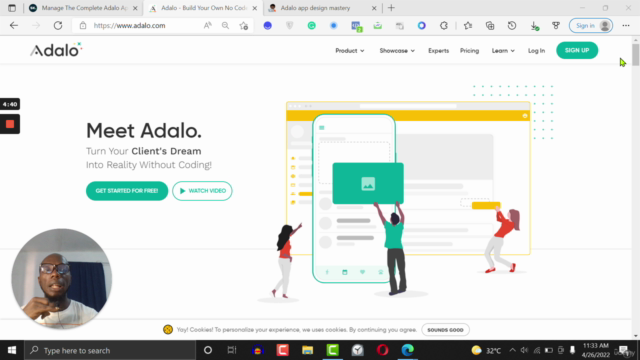 The Complete Adalo App Beginners Course ( Apps With Nocode) – Screenshot 1