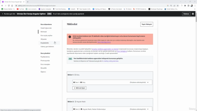 Angular: Başlangıçtan Uzmanlığa (2024) – Screenshot 1